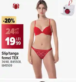 Carrefour Slip/tanga femei TEX Ofertă