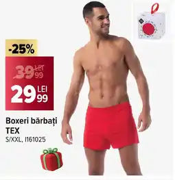 Carrefour Boxeri bărbați TEX Ofertă