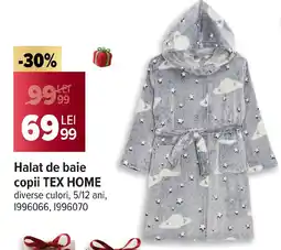 Carrefour Halat de baie copii TEX HOME Ofertă