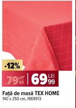 Carrefour Față de masă TEX HOME Ofertă