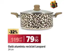 Carrefour Oală aluminiu reciclat Leopard Ofertă