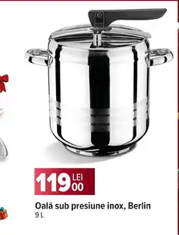 Carrefour Oală sub presiune inox, Berlin Ofertă