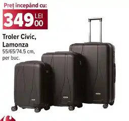 Carrefour Troler Civic, Lamonza Ofertă