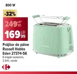 Carrefour Prăjitor de pâine Russell Hobbs Eden 27374-56 Ofertă