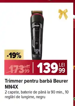 Carrefour Trimmer pentru barbǎ Beurer MN4X Ofertă