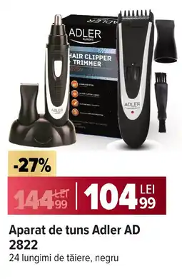 Carrefour Aparat de tuns Adler AD 2822 Ofertă
