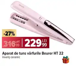 Carrefour Aparat de tuns vârfurile Beurer HT 22 Ofertă