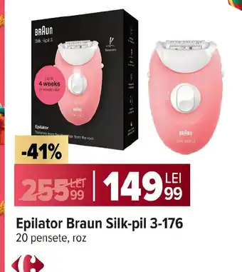 Epilator Braun Silk-pil 3-176