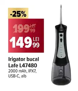 Carrefour Irigator bucal Lafe L47480 Ofertă