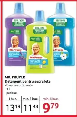 Selgros MR. PROPER Detergent pentru suprafeţe Ofertă