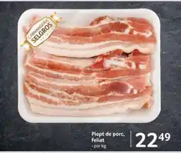 Selgros Piept de porc, feliat Ofertă