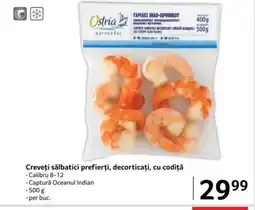 Selgros Creveţi sălbatici prefierți, decorticați, cu codiţă Ofertă