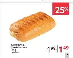 Selgros LA LORRAINE Ştrudel cu mere Ofertă