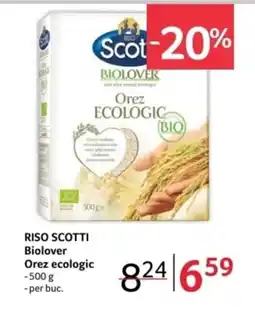 Selgros RISO SCOTTI Biolover Orez ecologic Ofertă