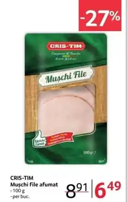 Selgros CRIS-TIM Muschi file afumat Ofertă