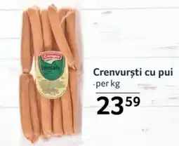 Selgros Campis Crenvursti cu pui Ofertă