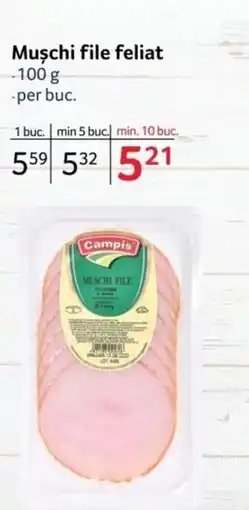 Selgros Campis Muschi file feliat Ofertă