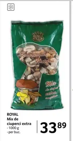 Selgros ROYAL Mix de ciuperci extra Ofertă