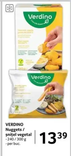 Selgros VERDINO Nuggets/ şniţel vegetal Ofertă