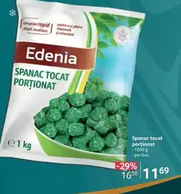 Selgros Spanac tocat porţionat Ofertă