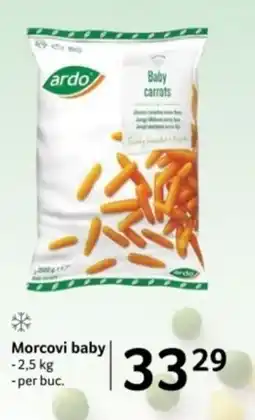 Selgros Ardo Morcovi baby Ofertă