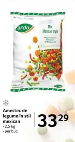 Selgros Ardo Amestec de legume în stil mexican Ofertă