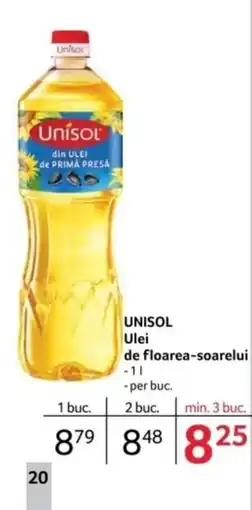 Selgros UNISOL Ulei de floarea-soarelui Ofertă