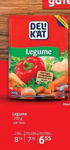 Selgros DELIK'AT Legume Ofertă