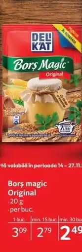 Selgros DELIK'AT Borş magic Original Ofertă