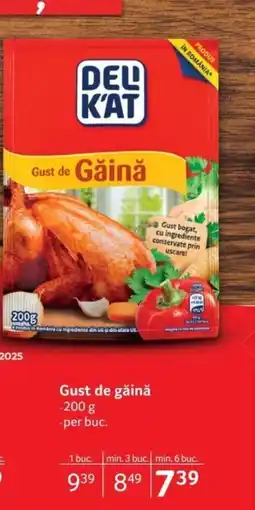 Selgros DELIK'AT Gust de găină Ofertă