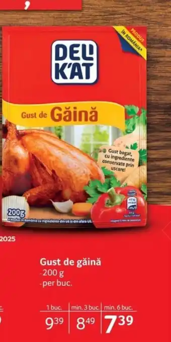 Selgros DELIK'AT Gust de găină Ofertă