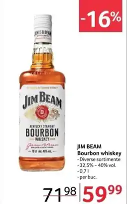 Selgros JIM BEAM Bourbon whiskey Ofertă