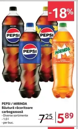 Selgros PEPSI / MIRINDA Băutură răcoritoare carbogazoasă Ofertă