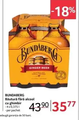 Selgros BUNDABERG Băutură fără alcool cu ghimbir Ofertă