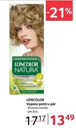 Selgros LONCOLOR Vopsea pentru păr Ofertă