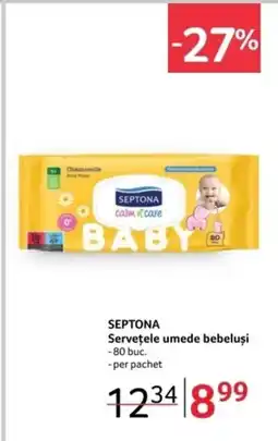Selgros SEPTONA Serveţele umede bebeluși Ofertă