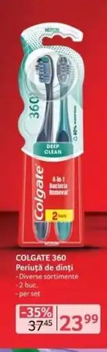 Selgros COLGATE 360 Periuță de dinți Ofertă