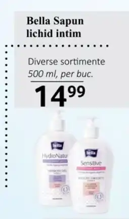 Selgros Bella Sapun lichid intim Ofertă