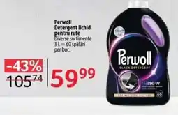 Selgros Perwoll Detergent lichid pentru rufe Ofertă