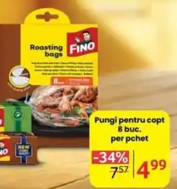 Selgros FINO Pungi pentru copt 8 buc. per pchet Ofertă