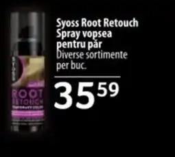 Selgros Syoss Root Retouch Spray vopsea pentru păr Ofertă