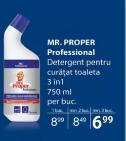 Selgros MR. PROPER Professional Detergent pentru curățat toaleta 3 in1 Ofertă