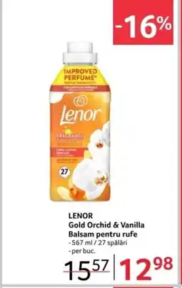 Selgros LENOR Gold Orchid & Vanilla Balsam pentru rufe Ofertă