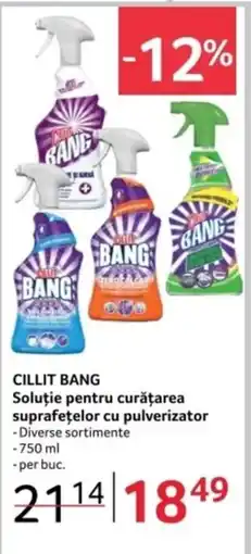 Selgros CILLIT BANG Soluţie pentru curățarea suprafețelor cu pulverizator Ofertă