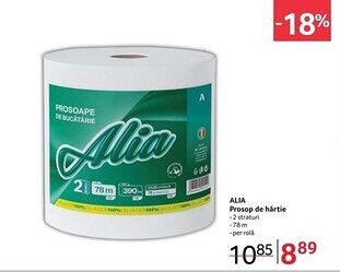 Selgros ALIA Prosop de hârtie Ofertă