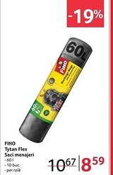 Selgros FINO Tytan Flex Saci menajeri Ofertă