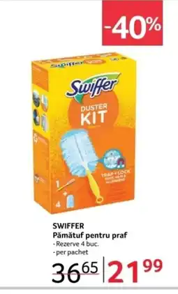 Selgros SWIFFER Pămǎtuf pentru praf Ofertă