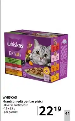 Selgros WHISKAS Hrană umedă pentru pisici Ofertă