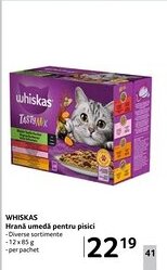 Selgros WHISKAS Hrană umedă pentru pisici Ofertă