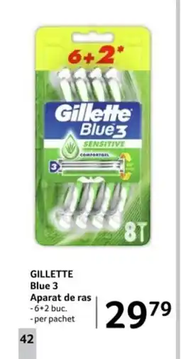 Selgros GILLETTE Blue 3 Aparat de ras Ofertă
